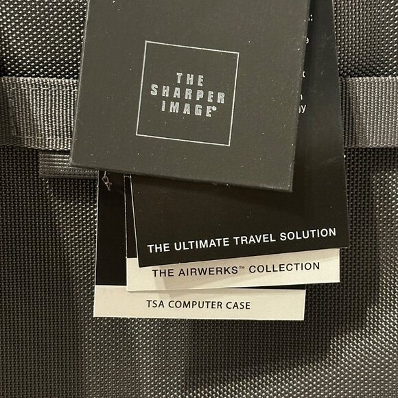 NEW Sharper Image Airwerks Collection TSA approved laptop case 14”x17.5”x6.75” - Picture 5 of 11